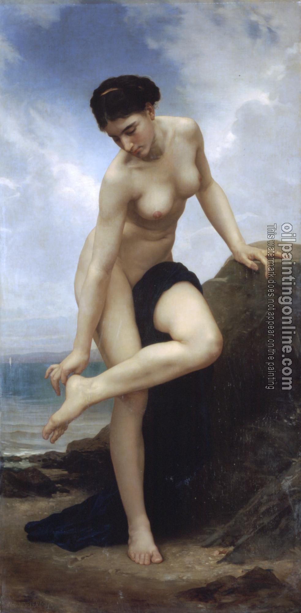 Bouguereau, William-Adolphe - Apres le Bain( After the Bath)